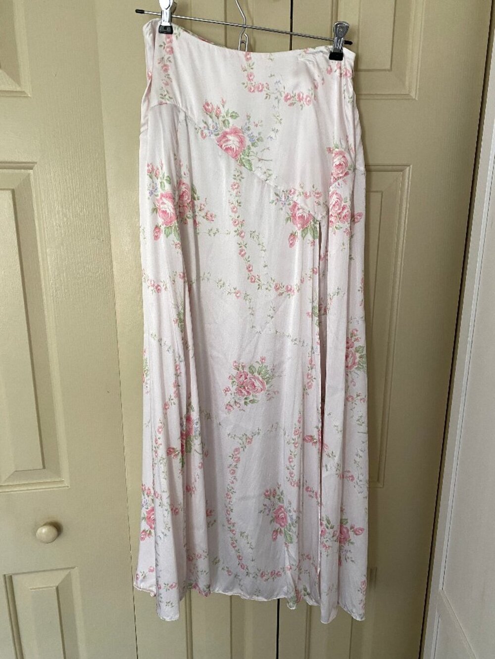 LoveShackFancy Ziggy Silk Skirt - Picture 2 of 4
